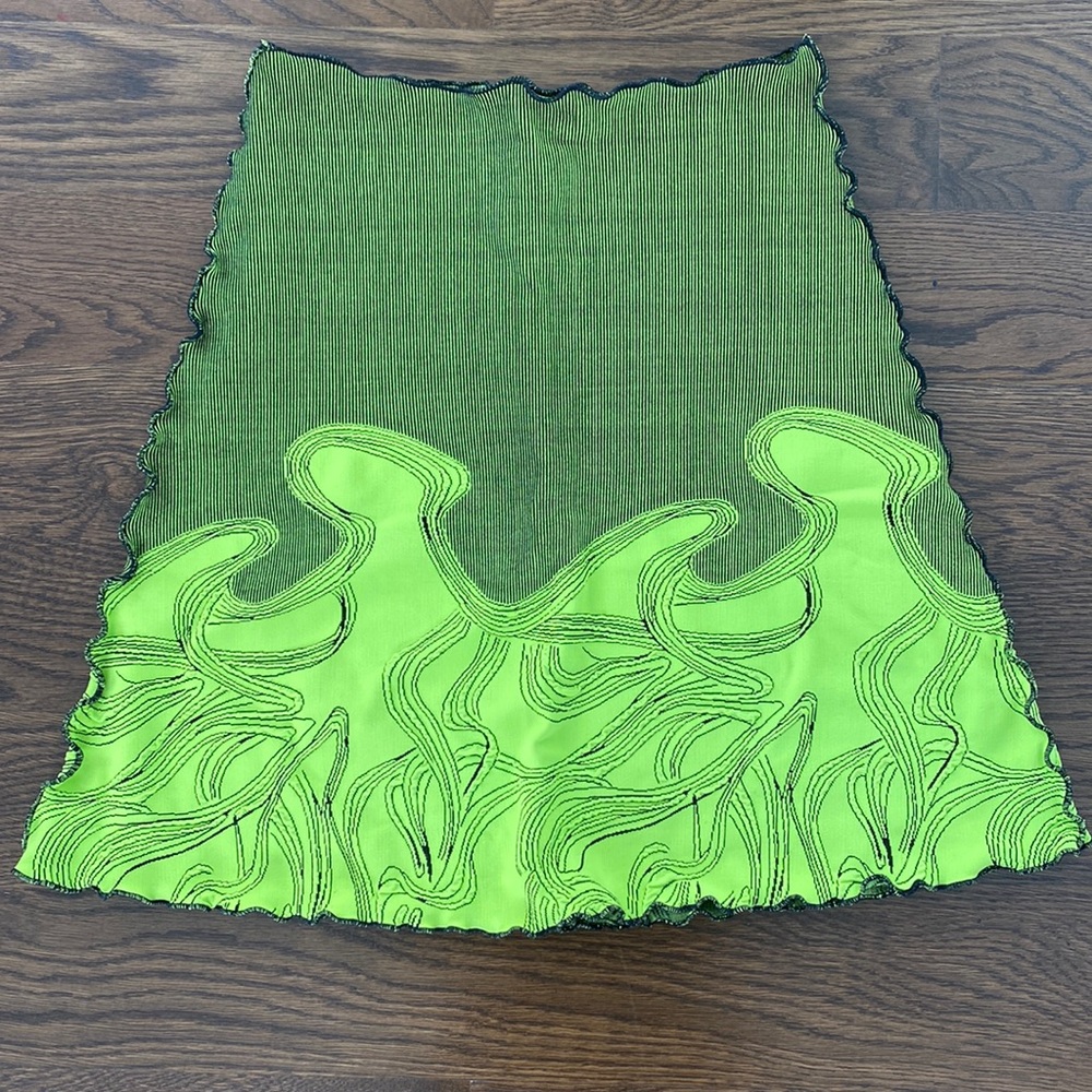 Haystacks bias skirt